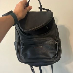 Backpack purse. Black.